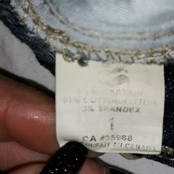 Vintage Second Bell Bottom 90's Jeans‎ The Captain - Picture 7 of 7